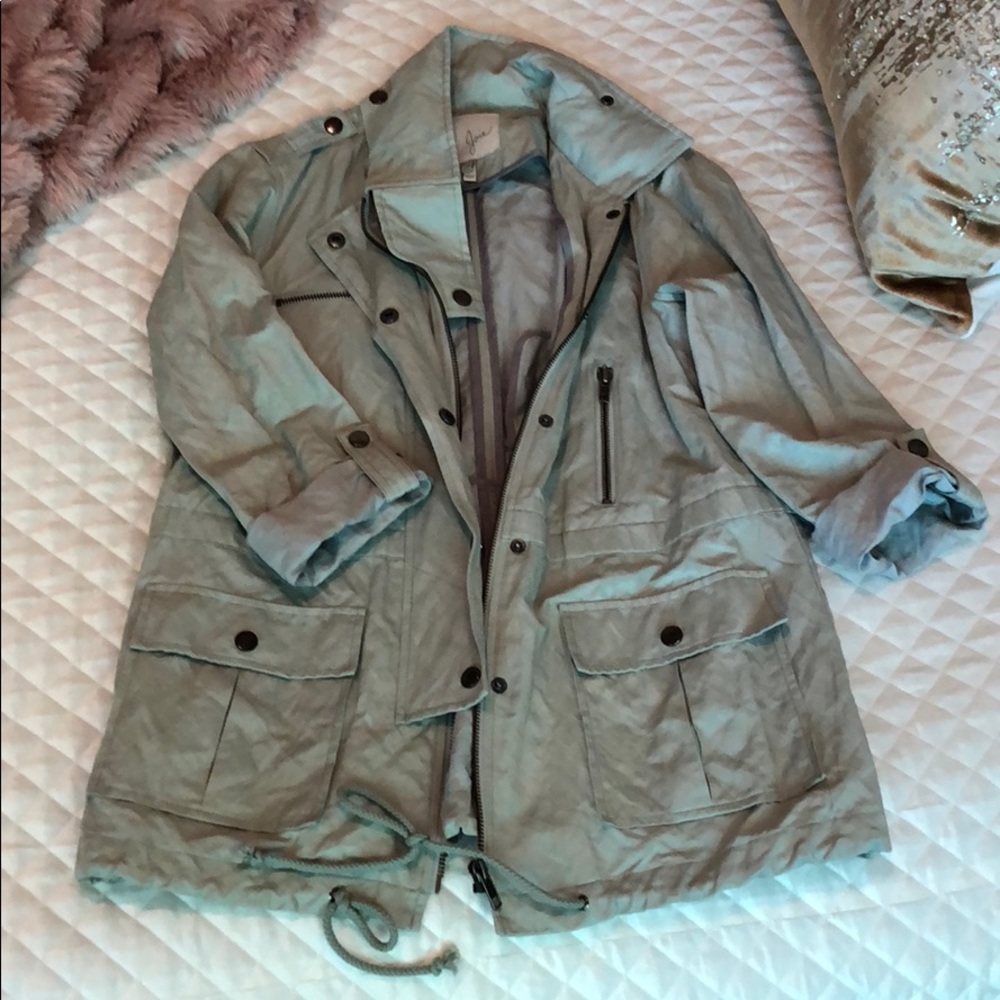 Shimmery Green Joie Jacket